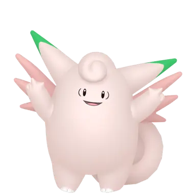 #0036 Clefable Shiny 6IV Hidden Ability In-game Trade Pkm Go